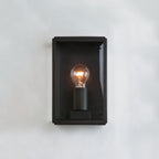 1095041 Homefield 160 Outdoor Wall Light Textured Black