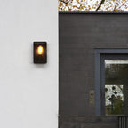1095041 Homefield 160 Outdoor Wall Light Textured Black