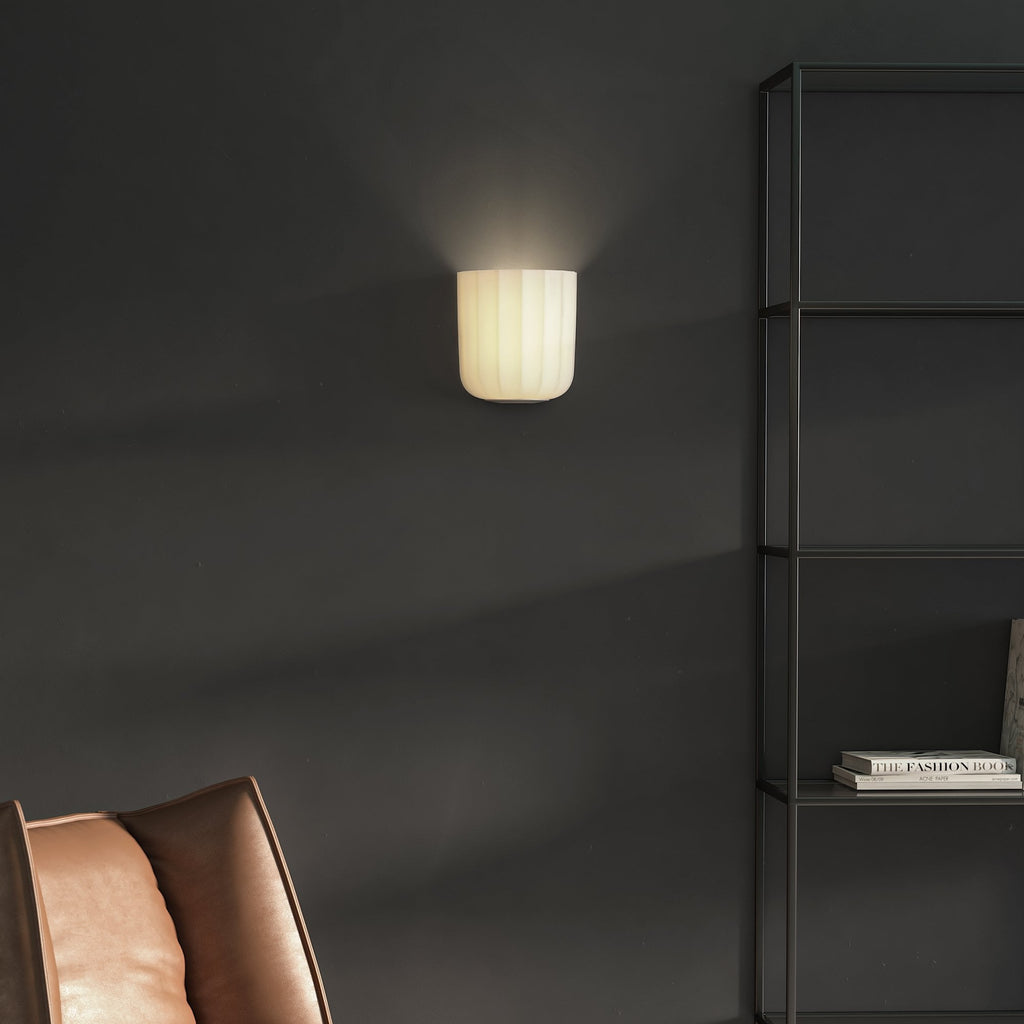 1455001 Veo Wall Light Matt Nickel