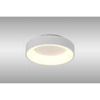 M8579 Niseko II Ring LED Flush Ceiling Light 38cm Remote Control White