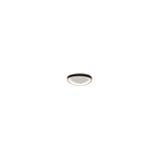 M8630 Niseko II Triangular LED Flush Ceiling Light 42cm Remote Control Black