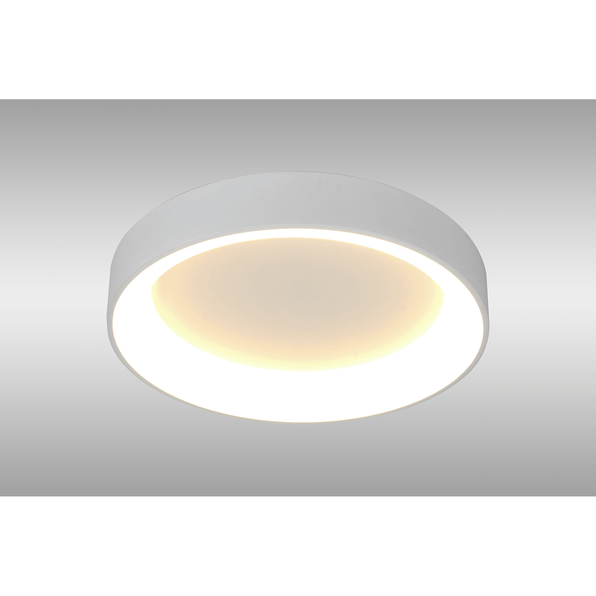 M8578 Niseko II Ring LED Flush Ceiling Light 50cm Remote Control White