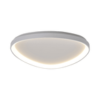 M8633 Niseko II Triangular LED Flush Ceiling Light 61cm Remote Control White