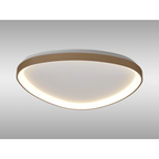 M8635 Niseko II Triangular LED Flush Ceiling Light 61cm Remote Control Gold