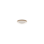 M8636 Niseko II Triangular LED Flush Ceiling Light 61cm Remote Control Wood