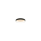 M8580 Niseko II Ring LED Flush Ceiling Light 65cm Remote Control Black