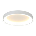 M8577 Niseko II Ring LED Flush Ceiling Light 65cm Remote Control White