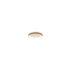 M8644 Niseko II Ring LED Flush Ceiling Light 78cm Remote Control Wood