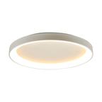 M8637 Niseko II Ring LED Flush Ceiling Light 90cm Remote Control White