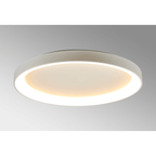 M8637 Niseko II Ring LED Flush Ceiling Light 90cm Remote Control White