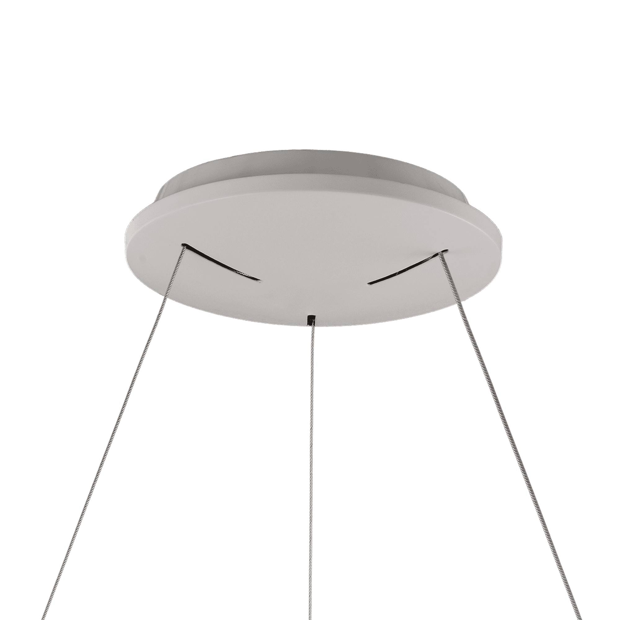 M8625 Niseko II Ring LED Pendant 38cm Remote Control White