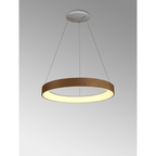 M8576 Niseko II Ring LED Pendant 50cm Remote Control Wood