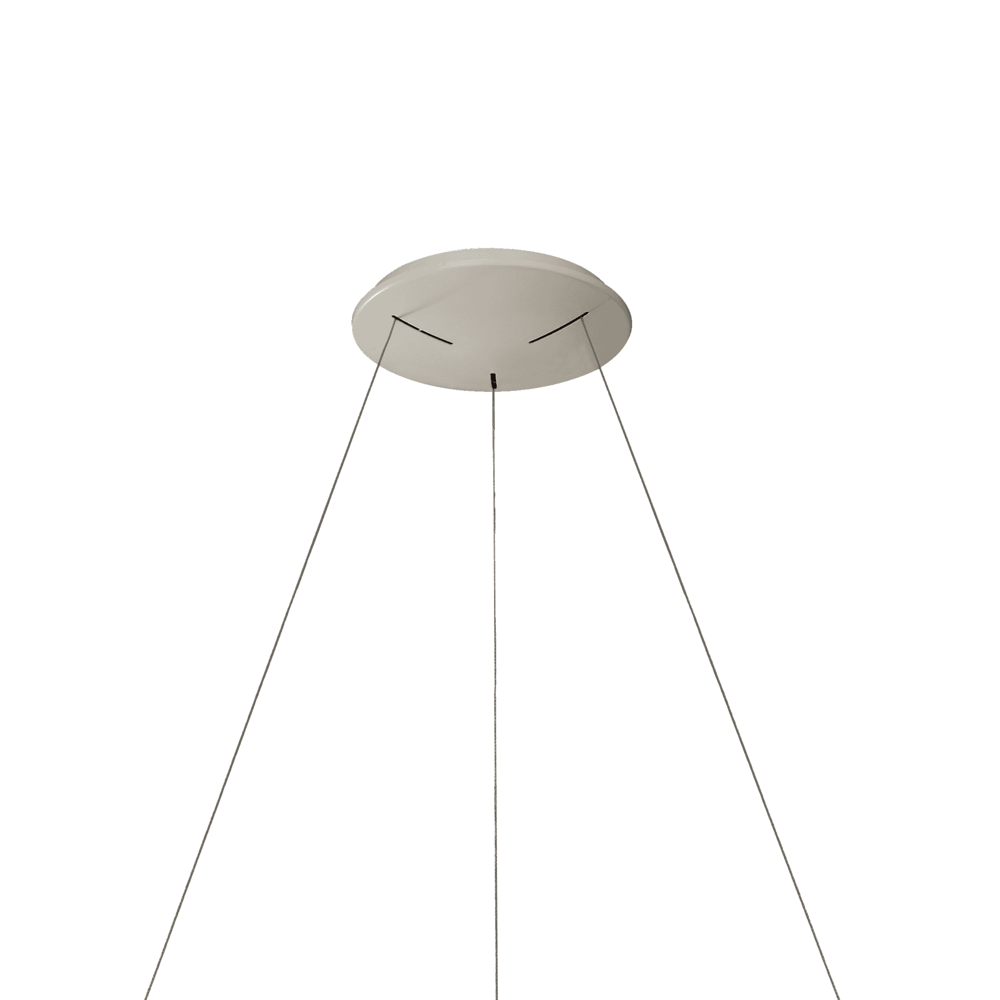 M8570 Niseko II Ring LED Pendant 50cm Remote Control White