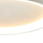 M8637 Niseko II Ring LED Flush Ceiling Light 90cm Remote Control White