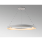 M8645 Niseko II Ring LED Pendant 90cm Remote Control White