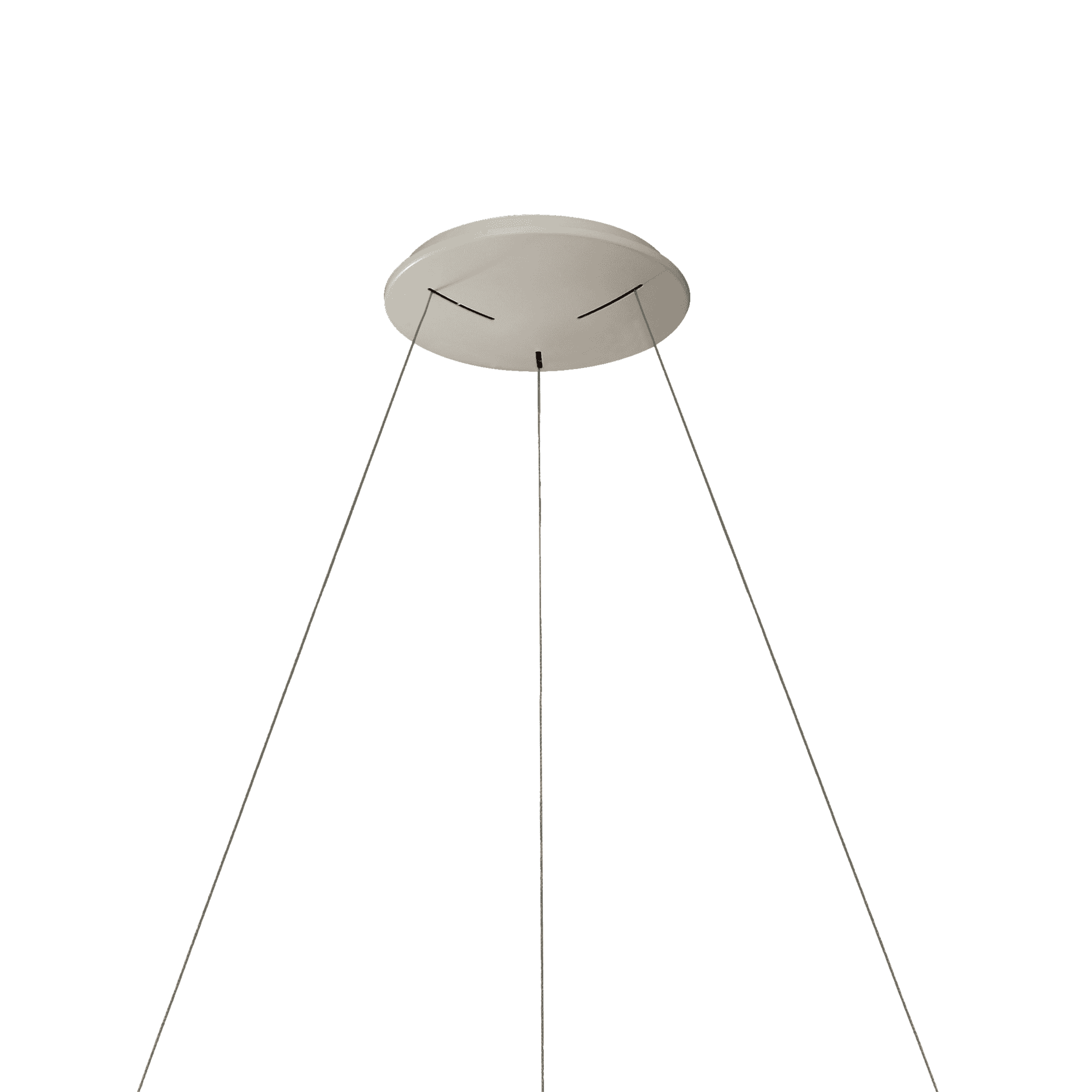 M8648 Niseko II Ring LED Pendant 90cm Remote Control Wood