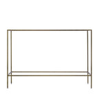 109488 Champagne Gold Console Table