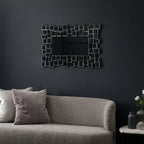 109582 Mosaic Rectangular Mirror