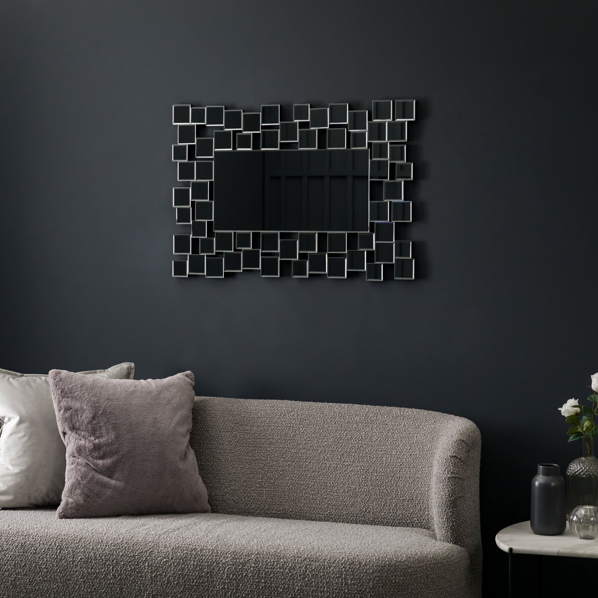 109582 Mosaic Rectangular Mirror