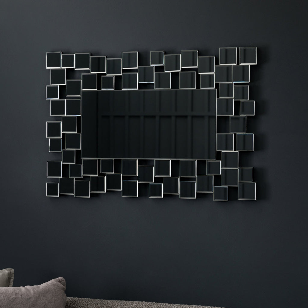 109582 Mosaic Rectangular Mirror