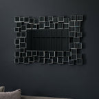 109582 Mosaic Rectangular Mirror