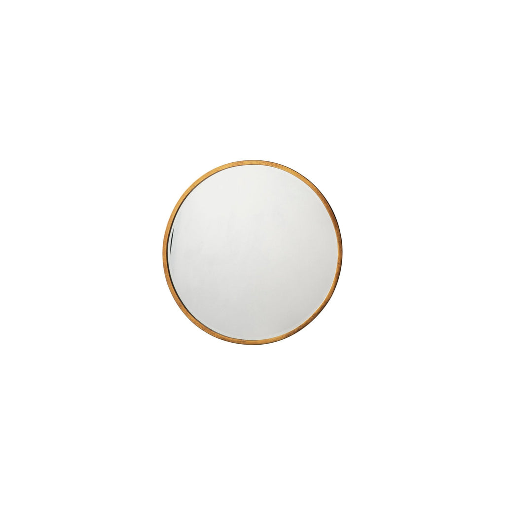 109644 Antique Gold Medium Round Mirror