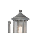 Dar BRO1661 Brompton Outdoor Wall Lantern Matt Grey