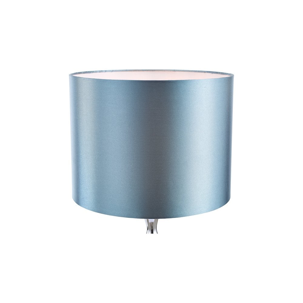 Dar ELS4223 Elsa Table Lamp Blue Mosaic With Shade
