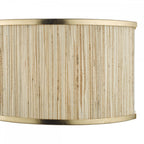 FEN0935 Fenella 2 Light Wall Light Gold Leaf and Seagrass