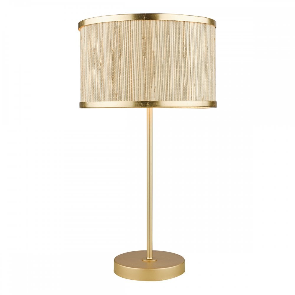 FEN4235 Fenella Table Lamp Gold Leaf