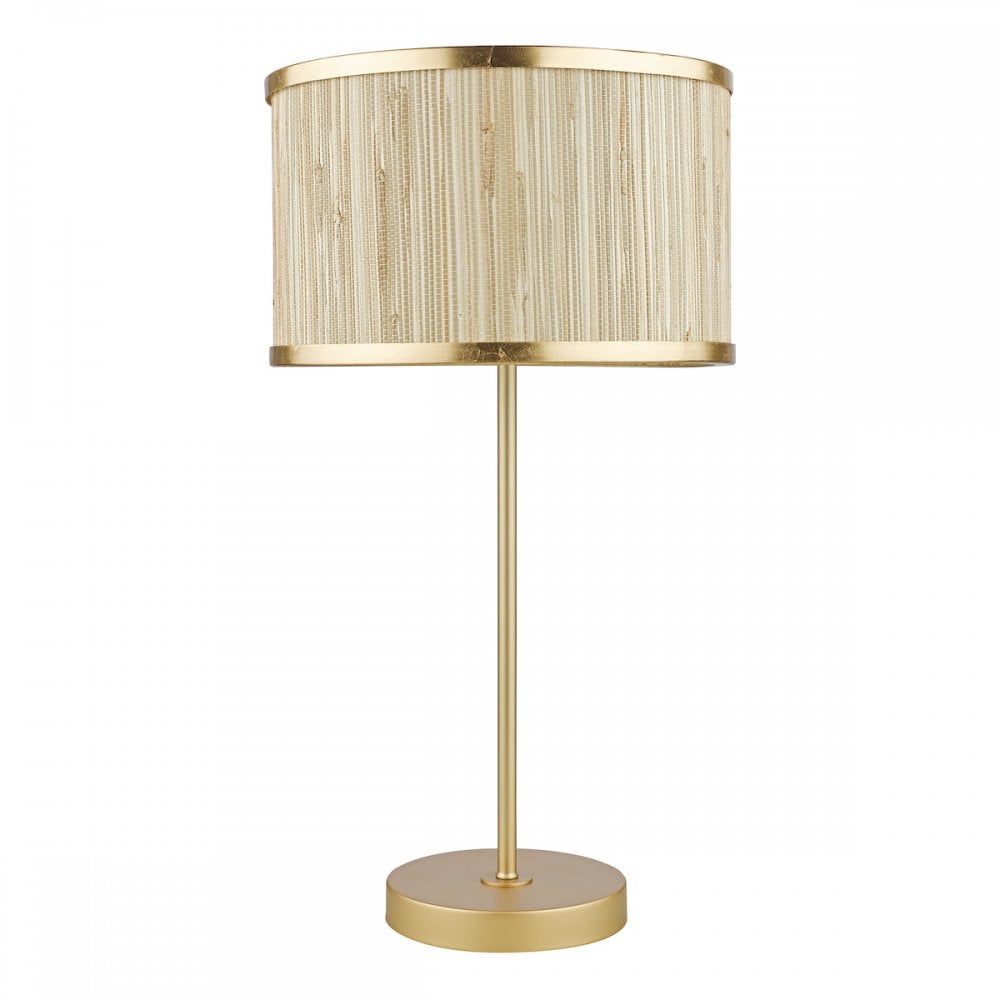 FEN4235 Fenella Table Lamp Gold Leaf