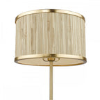 FEN4235 Fenella Table Lamp Gold Leaf