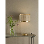FEN4235 Fenella Table Lamp Gold Leaf