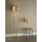 FEN4235 Fenella Table Lamp Gold Leaf