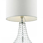 KRI4208 Kristina Table Lamp Textured Glass With Shade