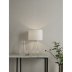 KRI4208 Kristina Table Lamp Textured Glass With Shade