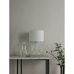KRI4208 Kristina Table Lamp Textured Glass With Shade