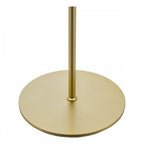 LYC4935 Lycia 3 Light Floor Lamp Satin Gold and Gold Ombre Glass