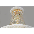 IL32118 Alexandra Pendant 7 Layer Spiral 63 Light E14 Gold/Crystal