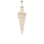 IL31456 Alexandra Pendant 4 Layer Spiral 25 Light E14 Polished Chrome/Crystal