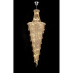 IL31457 Alexandra Pendant 4 Layer Spiral 49 Light E14 Polished Chrome/Crystal