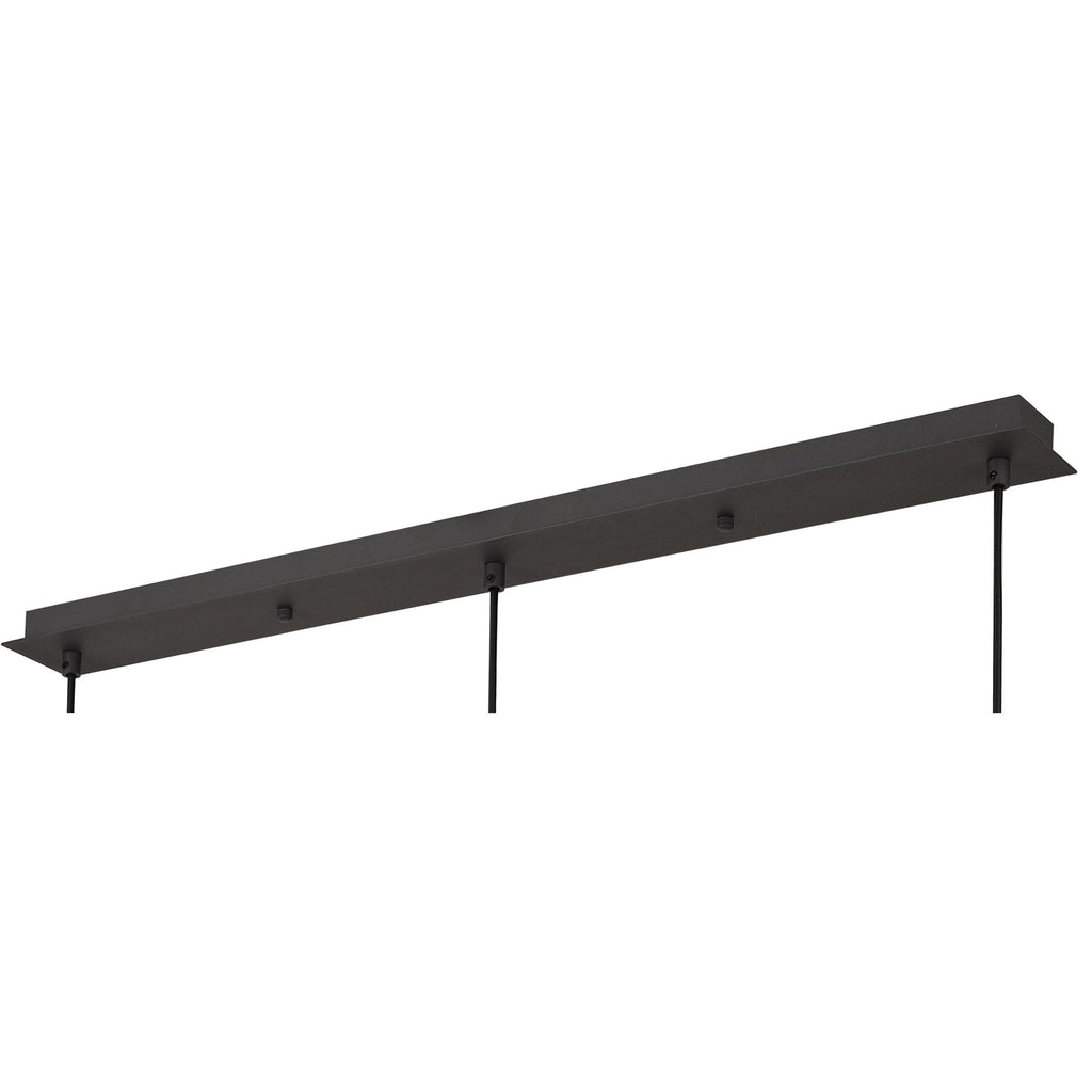 IL32844 Andrea Pendant 3 Light E27 Linear Graphite/Crystal