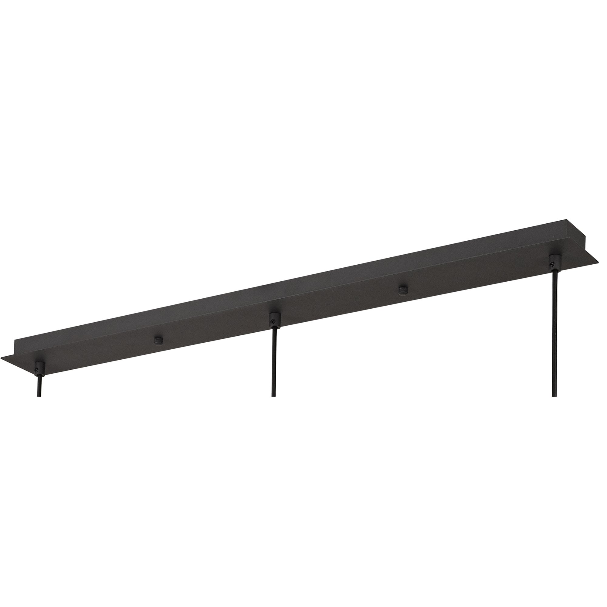 IL32844 Andrea Pendant 3 Light E27 Linear Graphite/Crystal