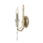 IL31750 Armand Wall Lamp 1 Light E14 French Gold/Crystal