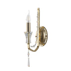 IL31750 Armand Wall Lamp 1 Light E14 French Gold/Crystal
