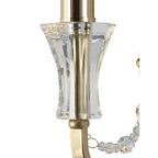 IL31750 Armand Wall Lamp 1 Light E14 French Gold/Crystal