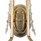 IL31751 Armand Wall Lamp 2 Light E14 French Gold/Crystal