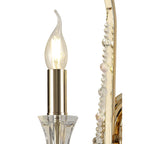 IL31751 Armand Wall Lamp 2 Light E14 French Gold/Crystal