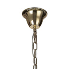 IL31752 Armand Pendant 3 Light E14 French Gold/Crystal