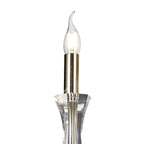 IL31752 Armand Pendant 3 Light E14 French Gold/Crystal